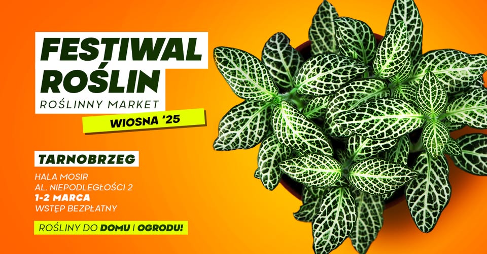 Festiwal Roślin na hali MOSiR w Tarnobrzegu